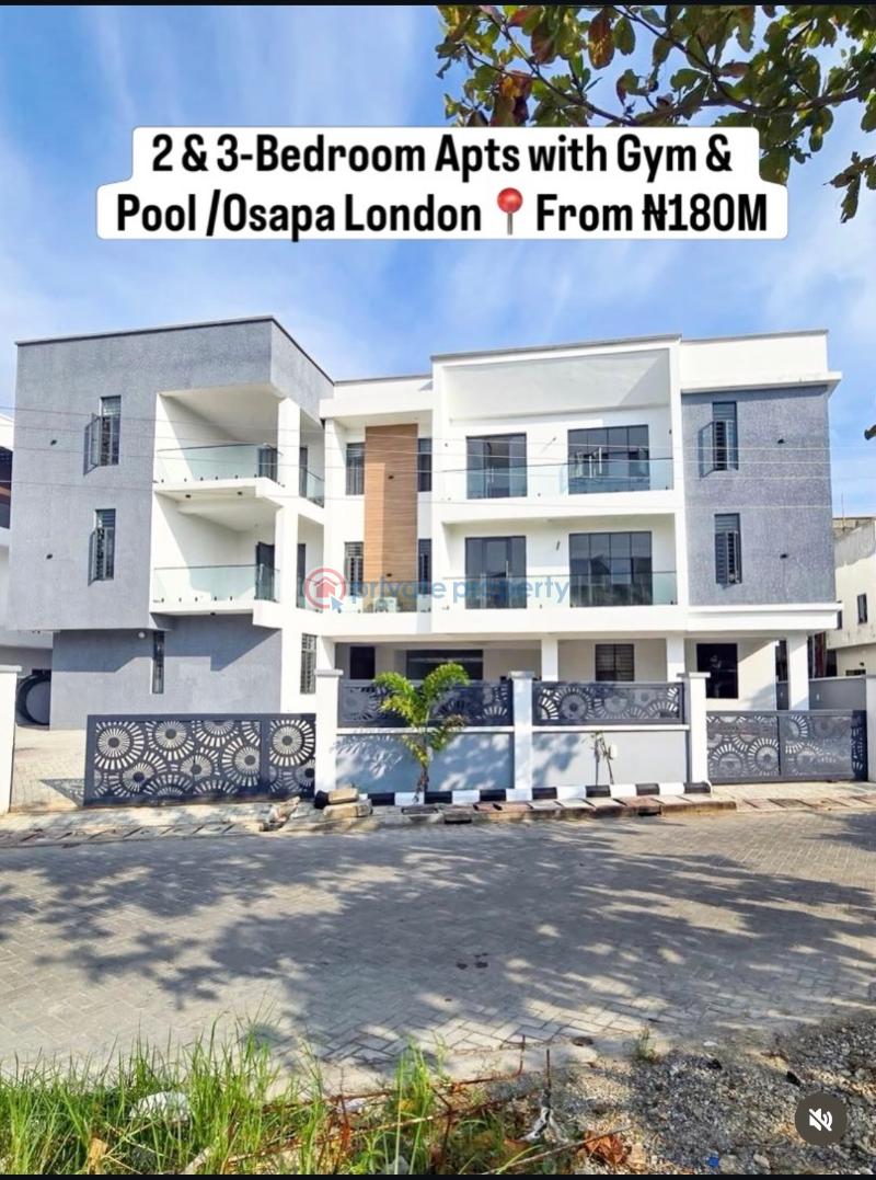 3 bedroom Block Of Flats For Sale Osapa London Lekki Osapa Lekki Lagos - 0