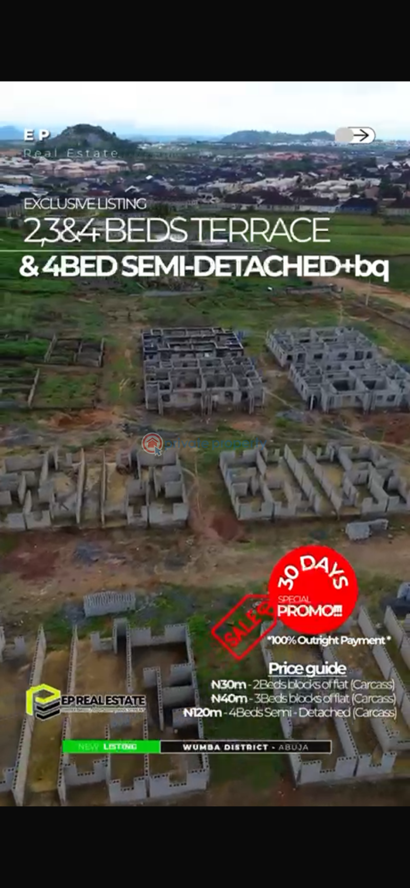 3 bedroom apartment - 3 3 bedroom House For Sale Wumba Abuja Phase 3  - 3