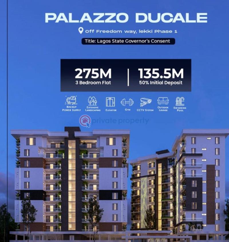 2 bedroom Block Of Flats For Sale Off Freedom Way, Palazzo Ducale Lekki Phase 1 Lekki Phase 1 Lagos