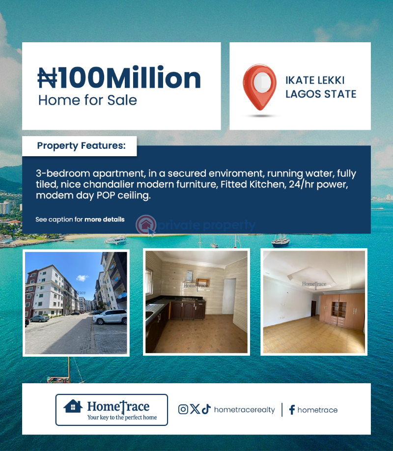 3 bedroom Block Of Flats For Sale Ikate Lekki Lagos - 0