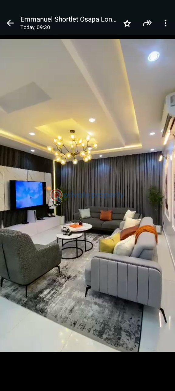 3 bedroom Block Of Flats Short let Osapa London Lekki Lagos - 1