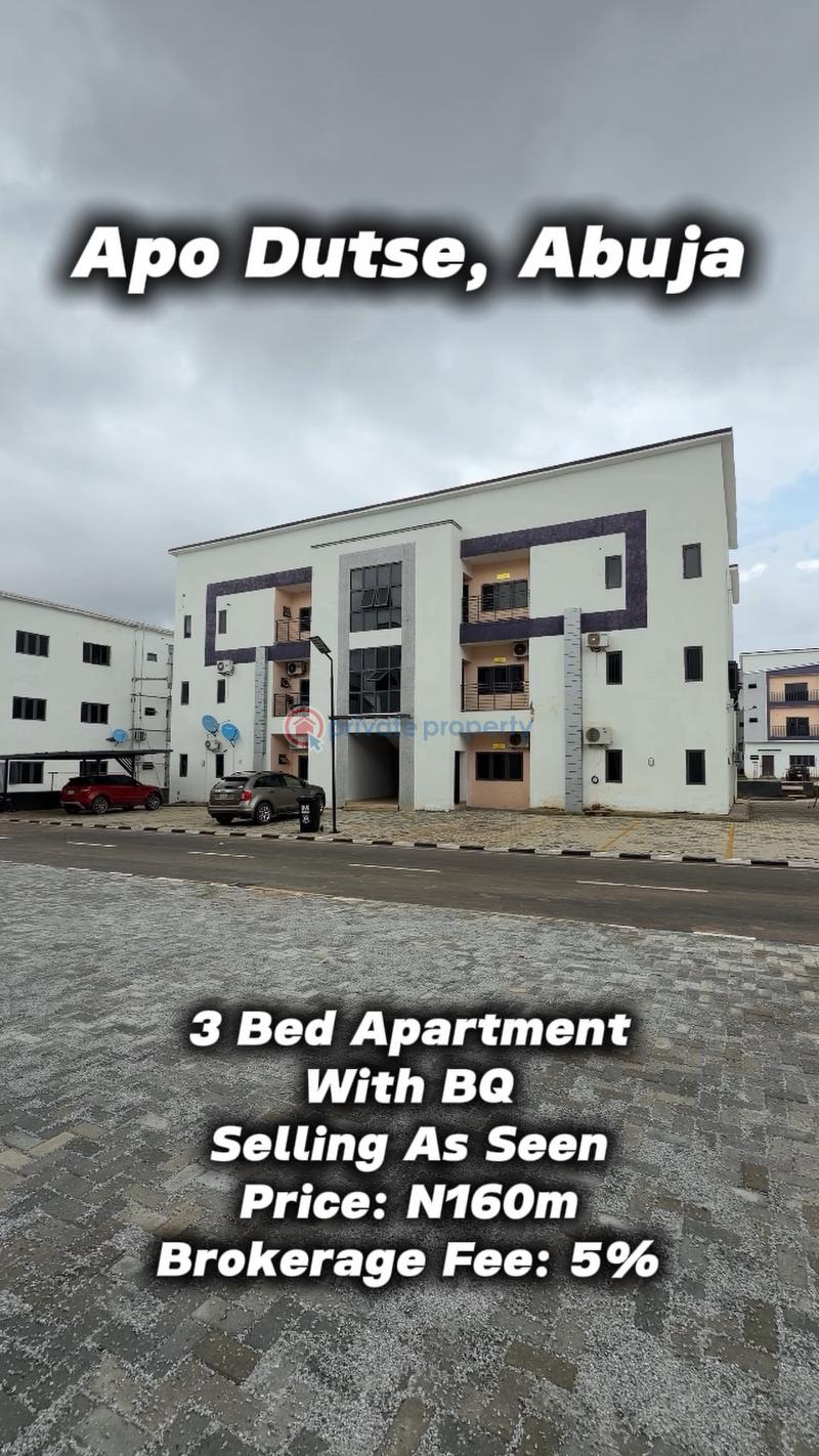 3 bedroom Block Of Flats For Sale Apo Dutse Apo Abuja Phase 2  - 1