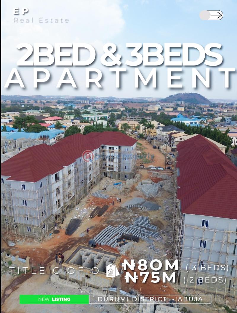 3 bedroom House For Sale Durumi Abuja Phase 2  - 0
