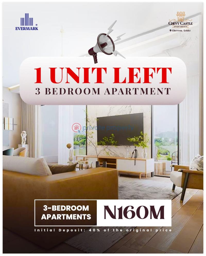 3 bedroom Block Of Flats For Sale Chevy Castle Apartment Lekki Chevron Drive Chevron Drive Lekki Lagos