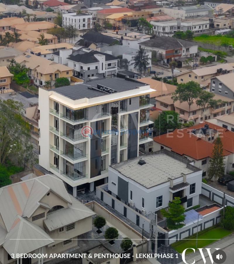 3 bedroom Flat & Apartment For Sale Lekki Phase 1 Lagos - 1