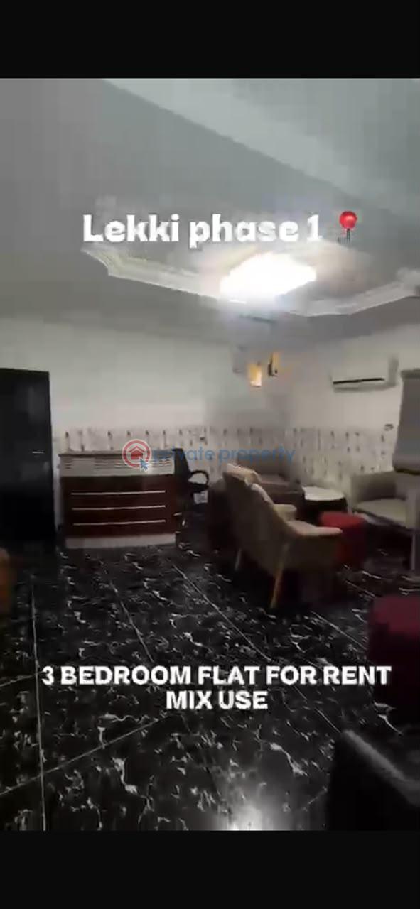 3 bedroom Flat & Apartment For Rent Lekki Phase 1 Lagos - 4