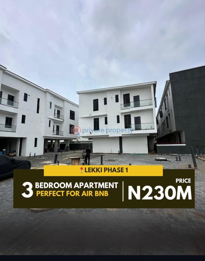 3 bedroom Block Of Flats For Sale Lekki Phase 1 Lagos - 0