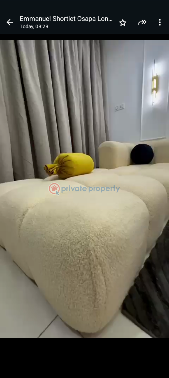 3 bedroom Block Of Flats Short let Osapa London Lekki Lagos - 2