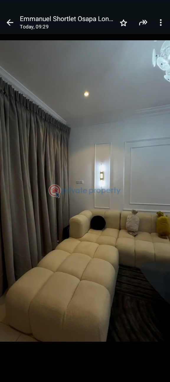 3 bedroom Block Of Flats Short let Osapa London Lekki Lagos - 5