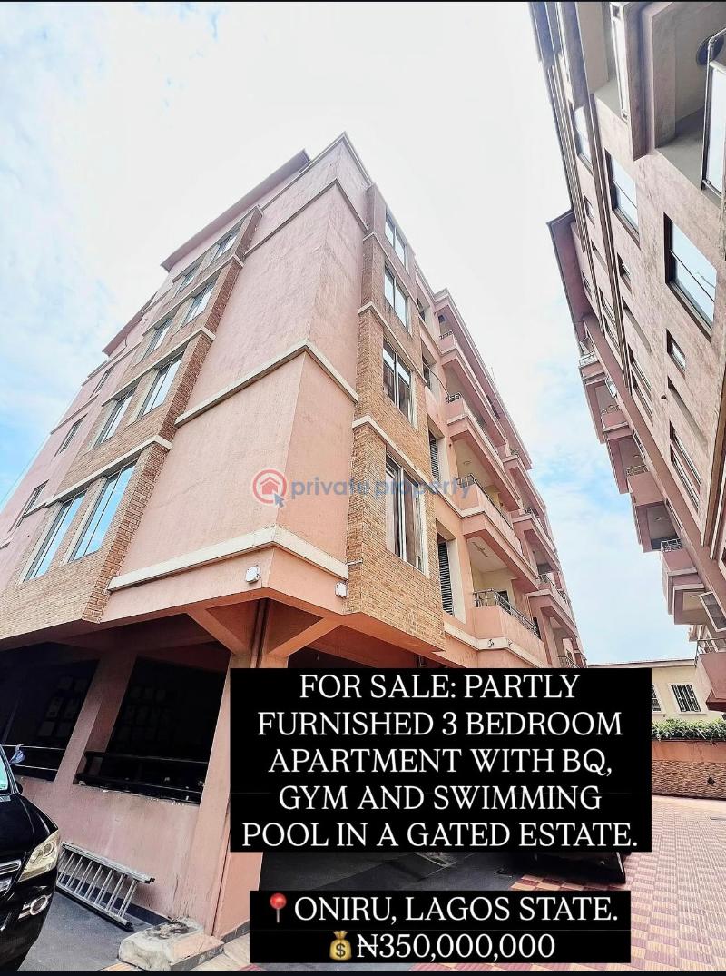 3 bedroom Block Of Flats For Sale Oniru Victoria Island Lagos - 0