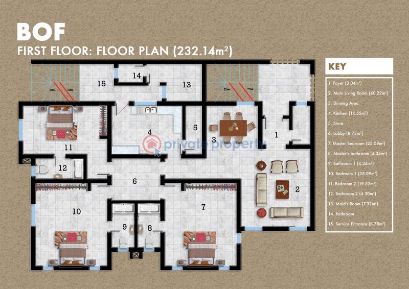 3 bedroom Block Of Flats For Sale Durumi Abuja Phase 2  - 3