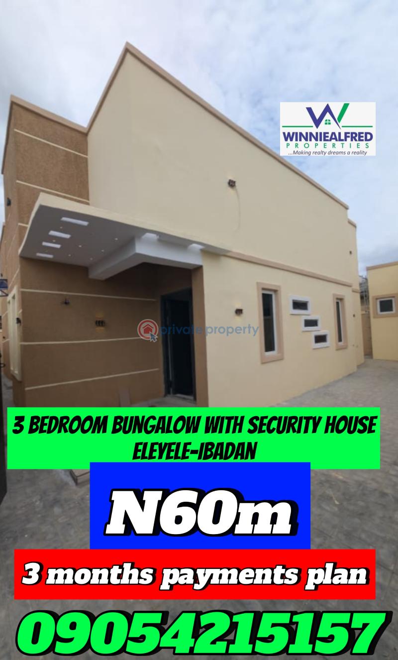 3 bedroom Bungalow For Sale Eleyele Ibadan Oyo - 0