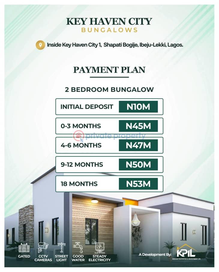 3 bedroom Detached Bungalow For Sale Bogije Sangotedo Lagos - 1