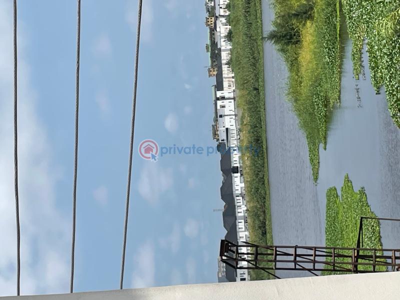 3-bedroom detached duplex with waterfront and three balconies - 6 3 bedroom Detached Duplex For Rent Haris Drive Victoria Garden City Lekki Lagos - 6