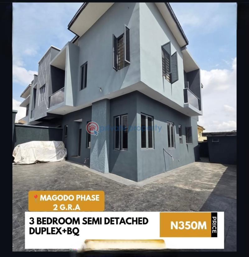 3 bedroom Detached Duplex For Sale Magodo Phase 2 Magodo GRA Phase 1 Ojodu Lagos - 0