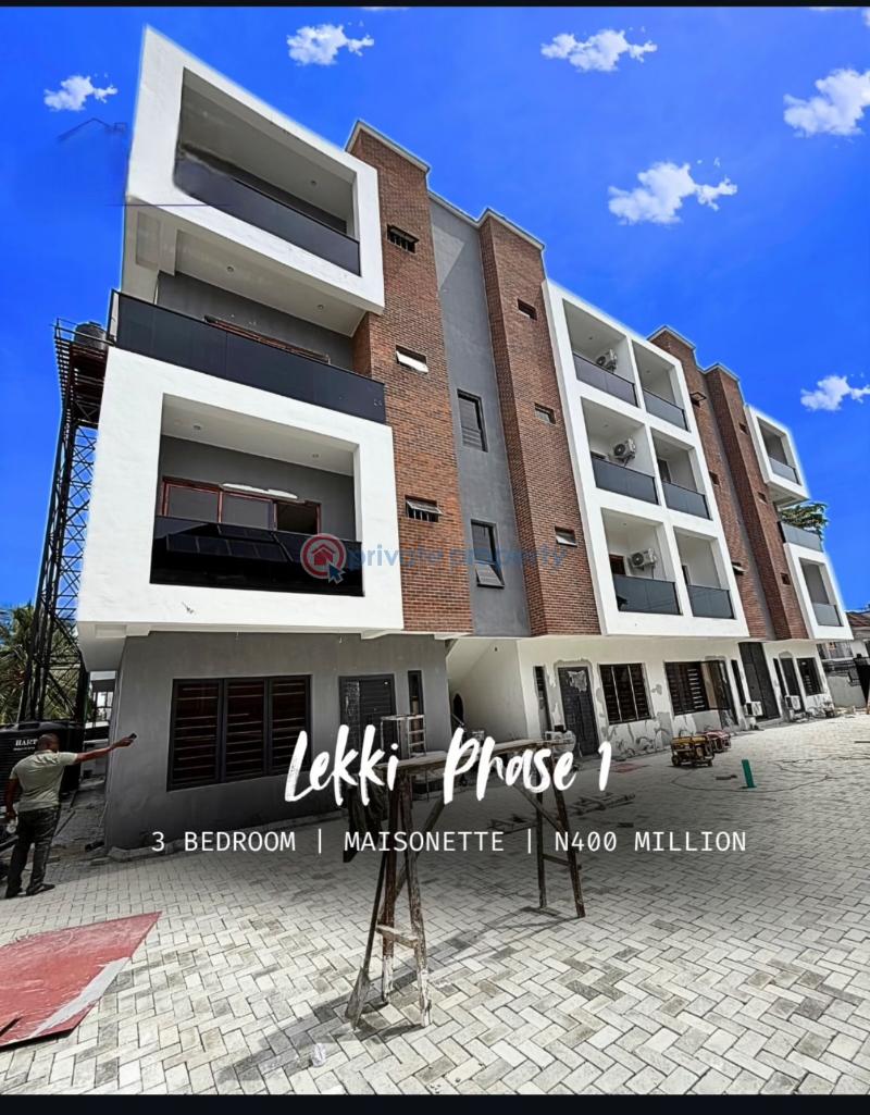 3 bedroom Maisonette For Sale Lekki Phase 1 Lagos - 0