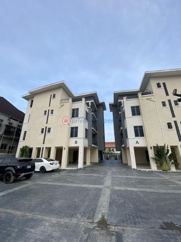 3 bedroom Block Of Flats For Rent Alpha Beach Road Ikota Lekki Lagos - 1