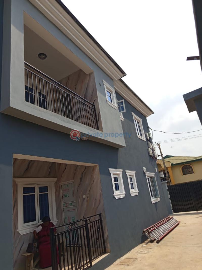 3 bedroom flat at obawole ogba lagos 3 bedroom Block Of Flats For Rent Iju-obawole Ifako-Ijaiye Lagos