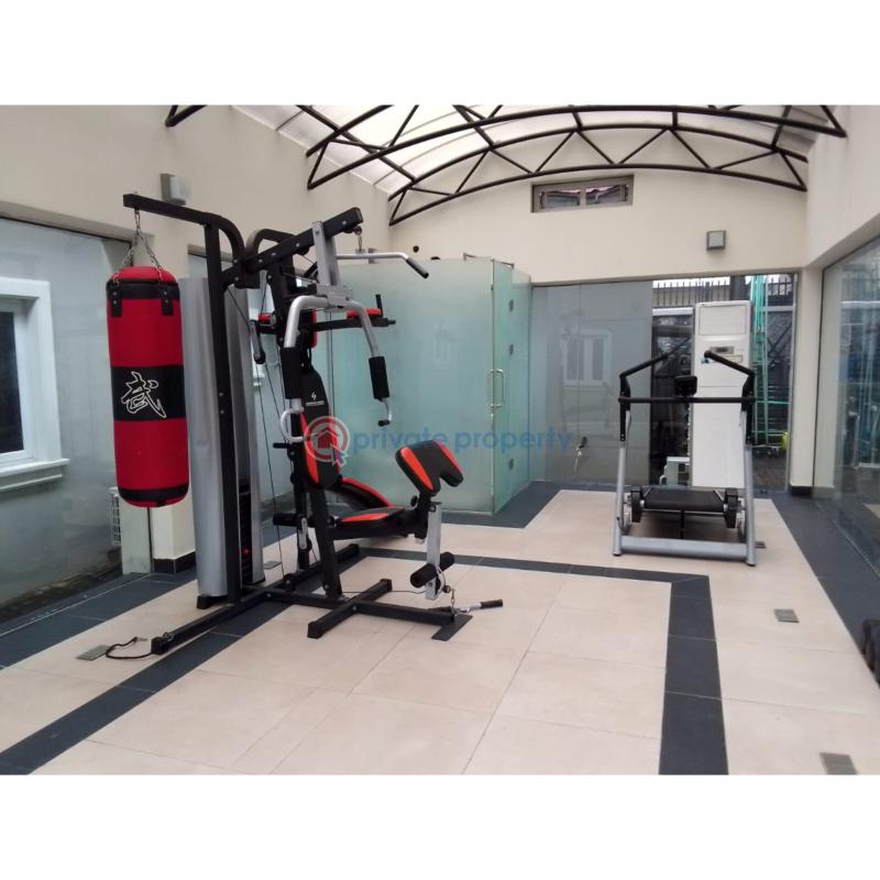 3 bedroom flat with a bq, gym, air-conditioners, etc, for rent, price:15m, parkview estate, ikoyi - 3 Block Of Flats For Rent Parkview Estates, Ikoyi Parkview Estate Ikoyi Lagos - 3