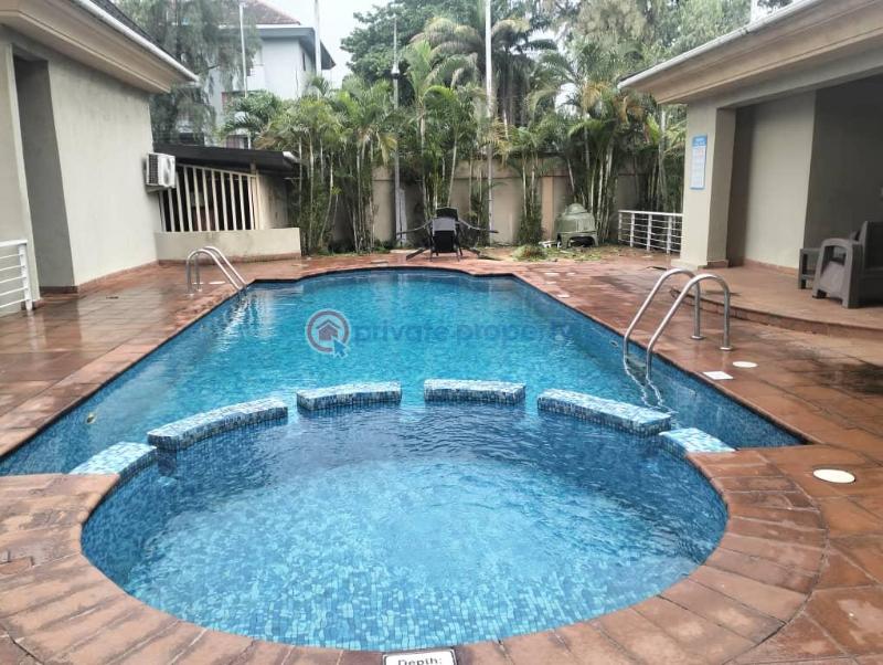3 bedroom flat with one room bq on 6th floor (swimming pool and gym ) - 17 3 bedroom Block Of Flats For Rent Bourdillon Ikoyi Lagos - 17