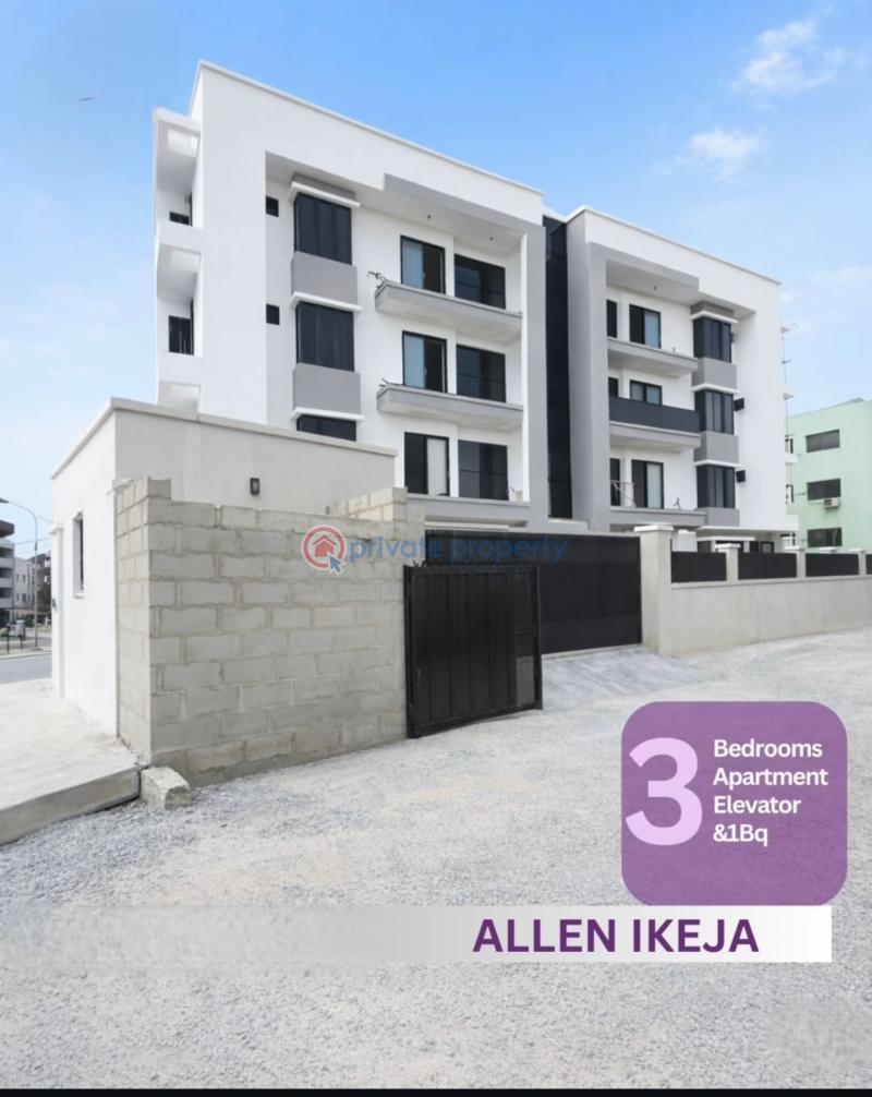 3 bedroom Block Of Flats For Sale Allen Avenue Ikeja Lagos - 0