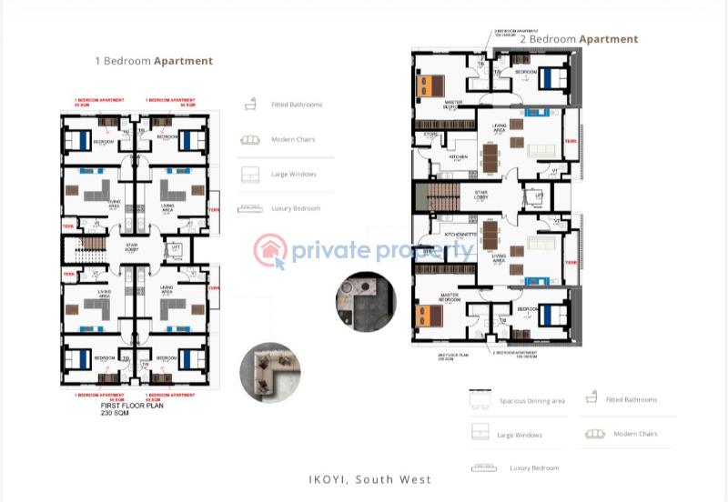 3 bedroom Penthouse For Sale Ikoyi Lagos - 5
