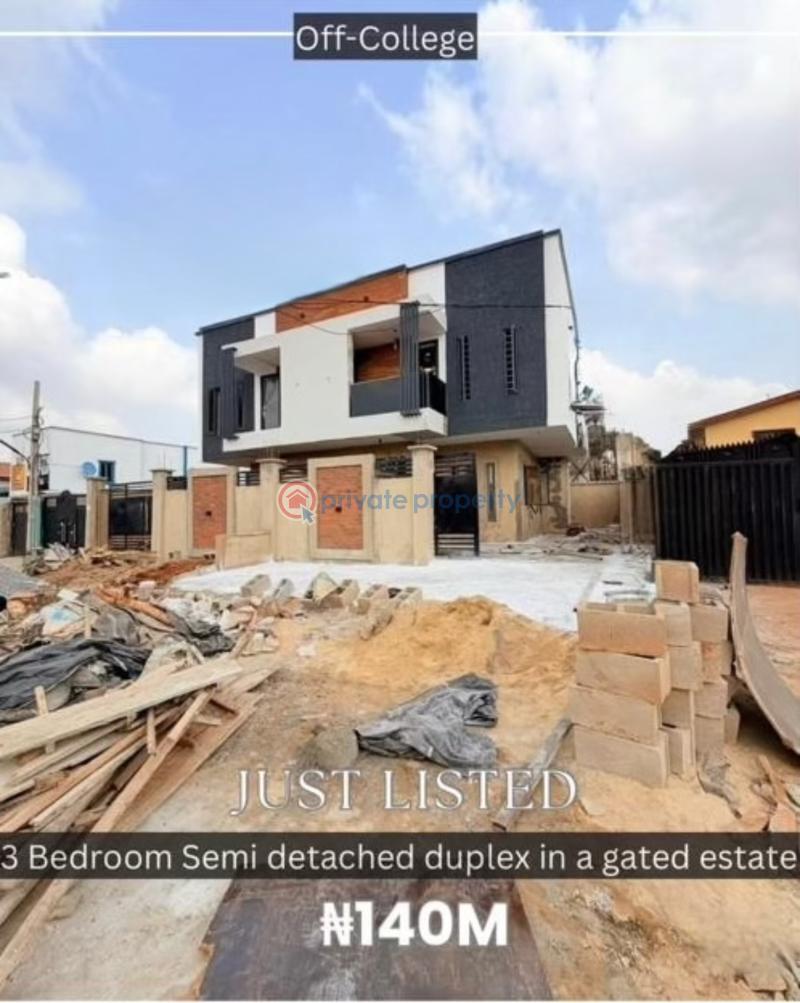3 bedroom Semi detached Duplex For Sale Ogba Ikeja Lagos Ikeja  Lagos - 0