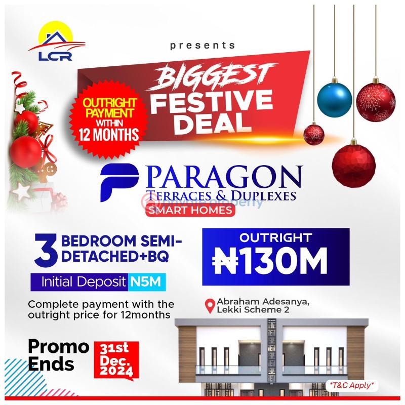 3 bedroom Semi detached Duplex For Sale Abraham Adesanya Ajah Lagos - 2