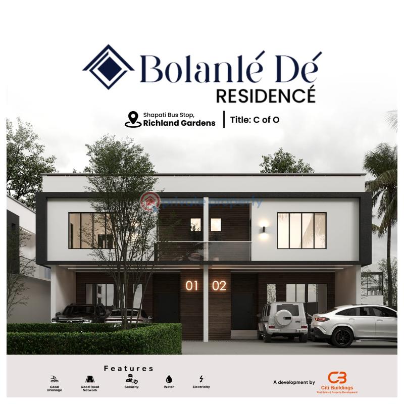 3 bedroom Semi detached Duplex For Sale Bogije, Shapatti,lagos Bogije Sangotedo Lagos - 3
