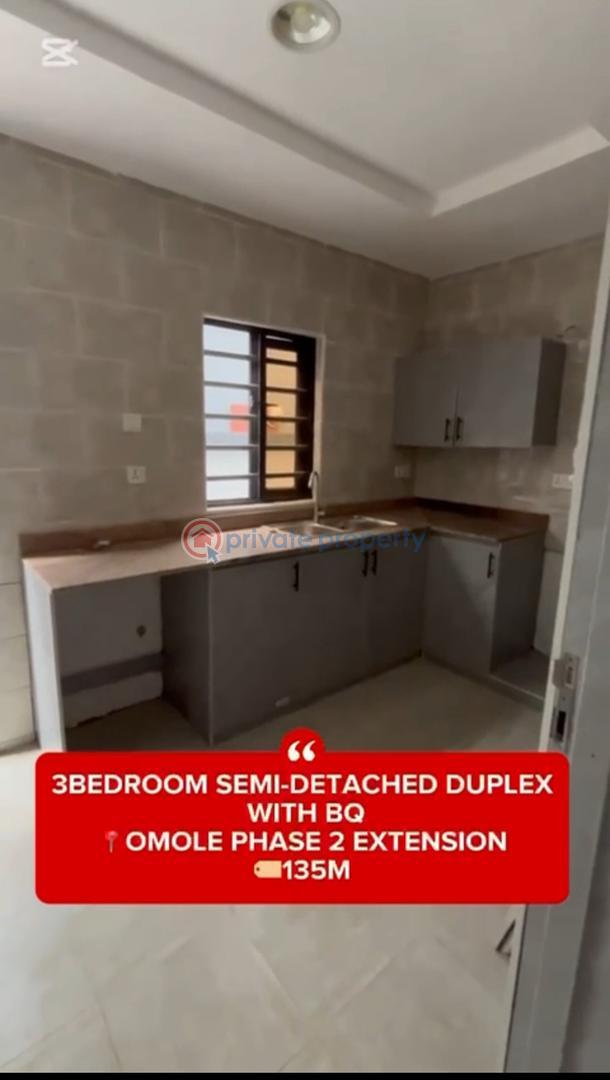 3 bedroom Semi detached Duplex For Sale Omole Phase 2 Extension Omole Phase 2 Ojodu Lagos - 4