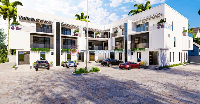 3 bedroom service apartment - 1 3 bedroom Flat & Apartment For Sale After Catholic Church Before Stella Maris School Life Camp Abuja Phase 3  - 1