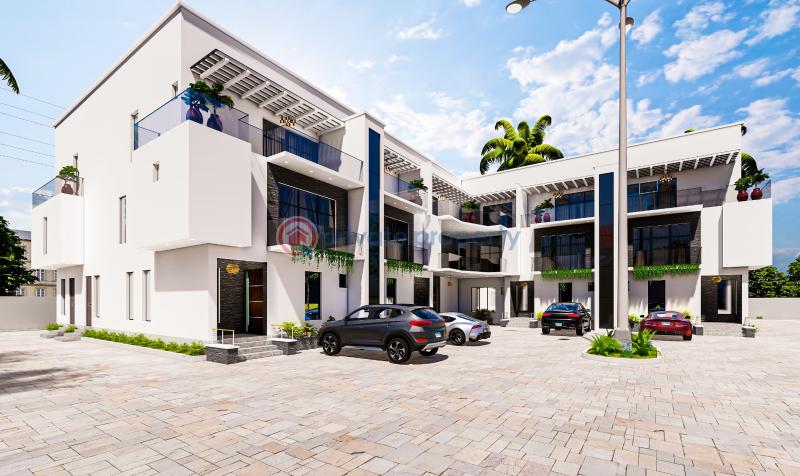 3 bedroom service apartment - 2 3 bedroom Flat & Apartment For Sale After Catholic Church Before Stella Maris School Life Camp Abuja Phase 3  - 2