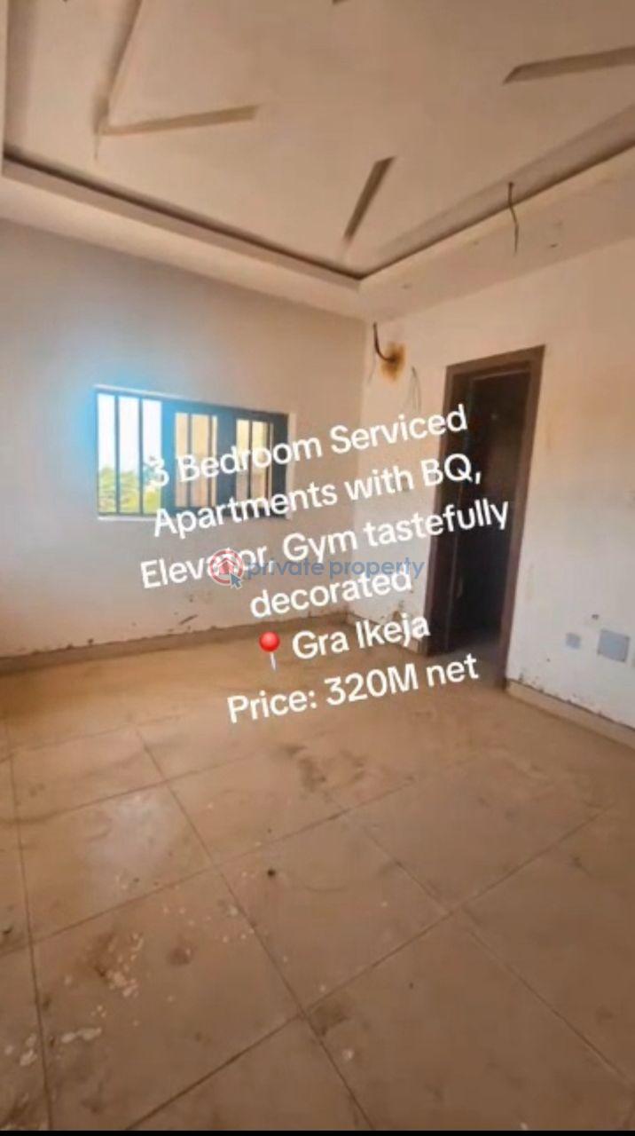 3 bedroom Flat & Apartment For Sale Gra Ikeja Lagos - 1