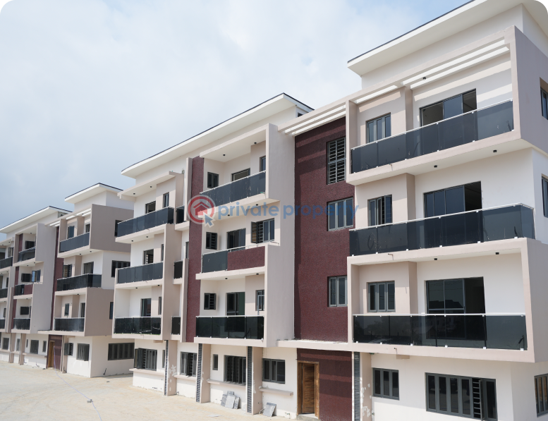 3 bedroom Block Of Flats For Sale Abijo G.r.a Inside Chois Garden Estate Abijo Ajah Lagos