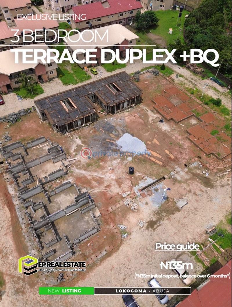 3 bedroom Terraced Duplex For Sale Lokogoma Abuja Phase 2  - 2