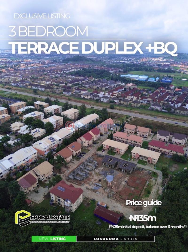 3 bedroom Terraced Duplex For Sale Lokogoma Abuja Phase 2  - 3