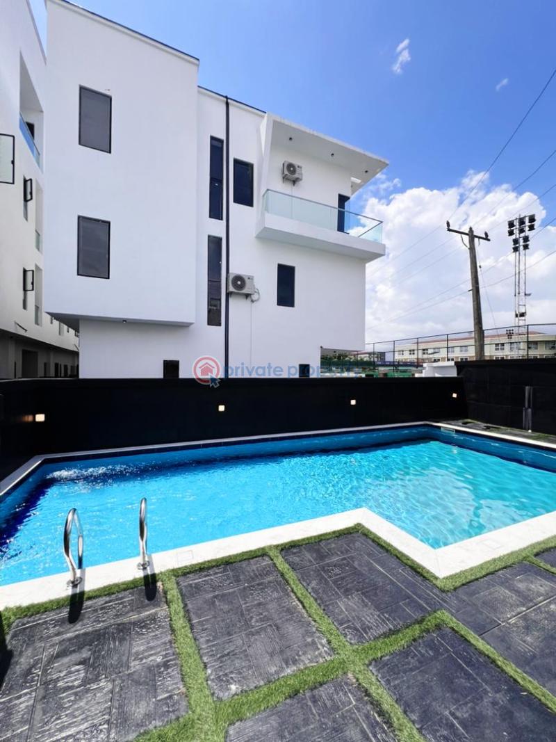 3-bedroom terrace & 4-bedroom penthouse with bq - 9 3 bedroom Terraced Duplex For Sale Ikate Lekki Lagos - 9