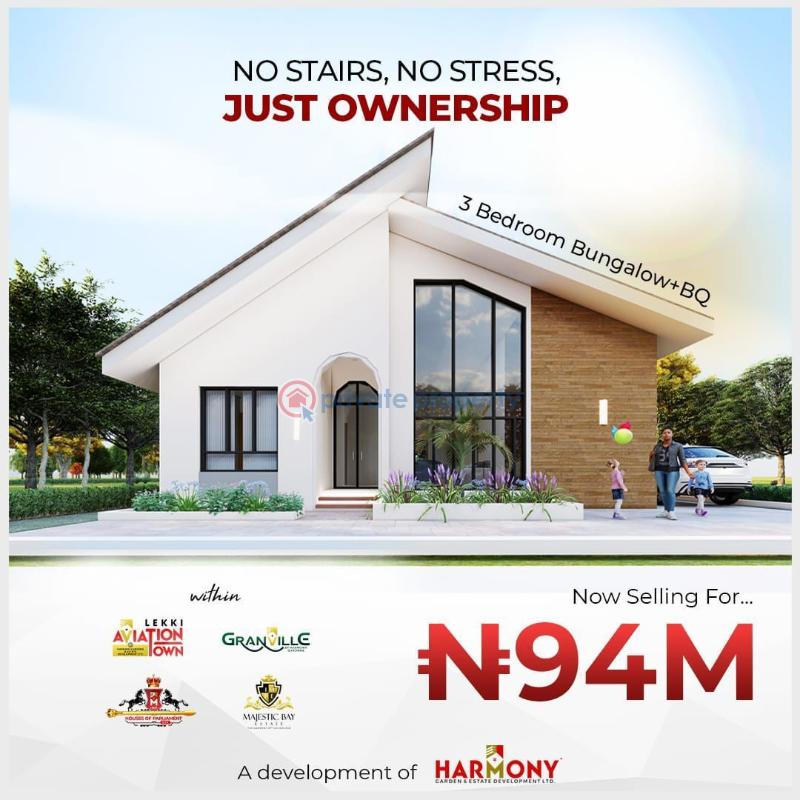 3 bedroom Terrace For Sale With Ibile Traditional Mortgage House, You Can Choose From Premium Homes In Our Prestigious Estates: 📍 Granville Estate: Serenity Meets Sophistication 📍 Lekki Aviation Town: Where Urban Living Meets Neighborhood Charm 📍 The Parliament Estate: Ibeju-Lekki Lagos - 1