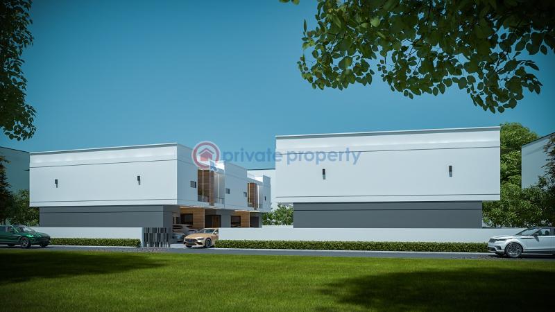 3 bedroom Terrace For Sale Land Gate Homes Estate Hitech Road Behind Lagos Business School Sangotedo Lagos - 3