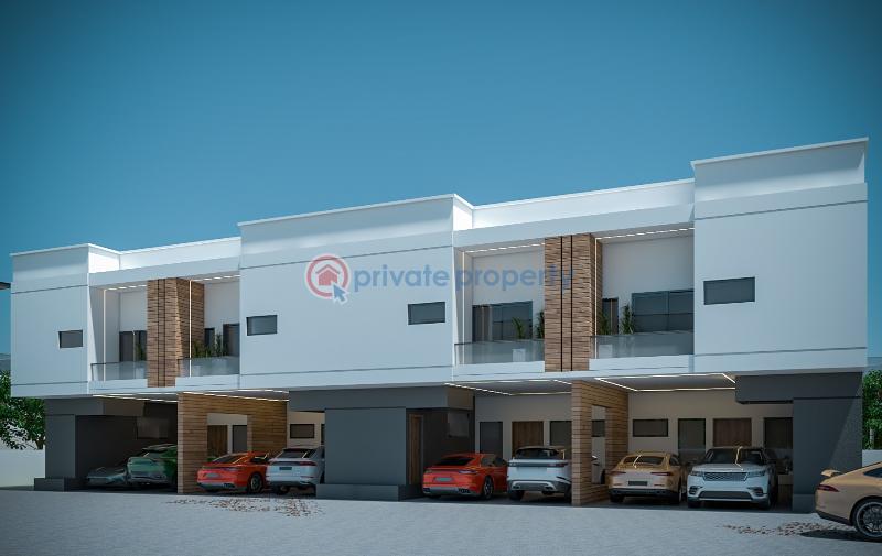 3 bedroom Terrace For Sale Land Gate Homes Estate Hitech Road Behind Lagos Business School Sangotedo Lagos - 2