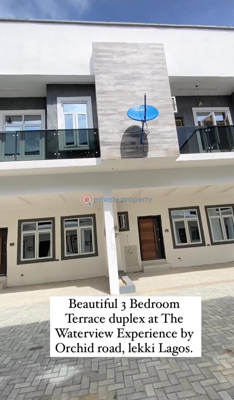3 bedroom Terrace For Sale Orchid Road Water View Experience Lekki Lafiaji Lekki Lagos - 0