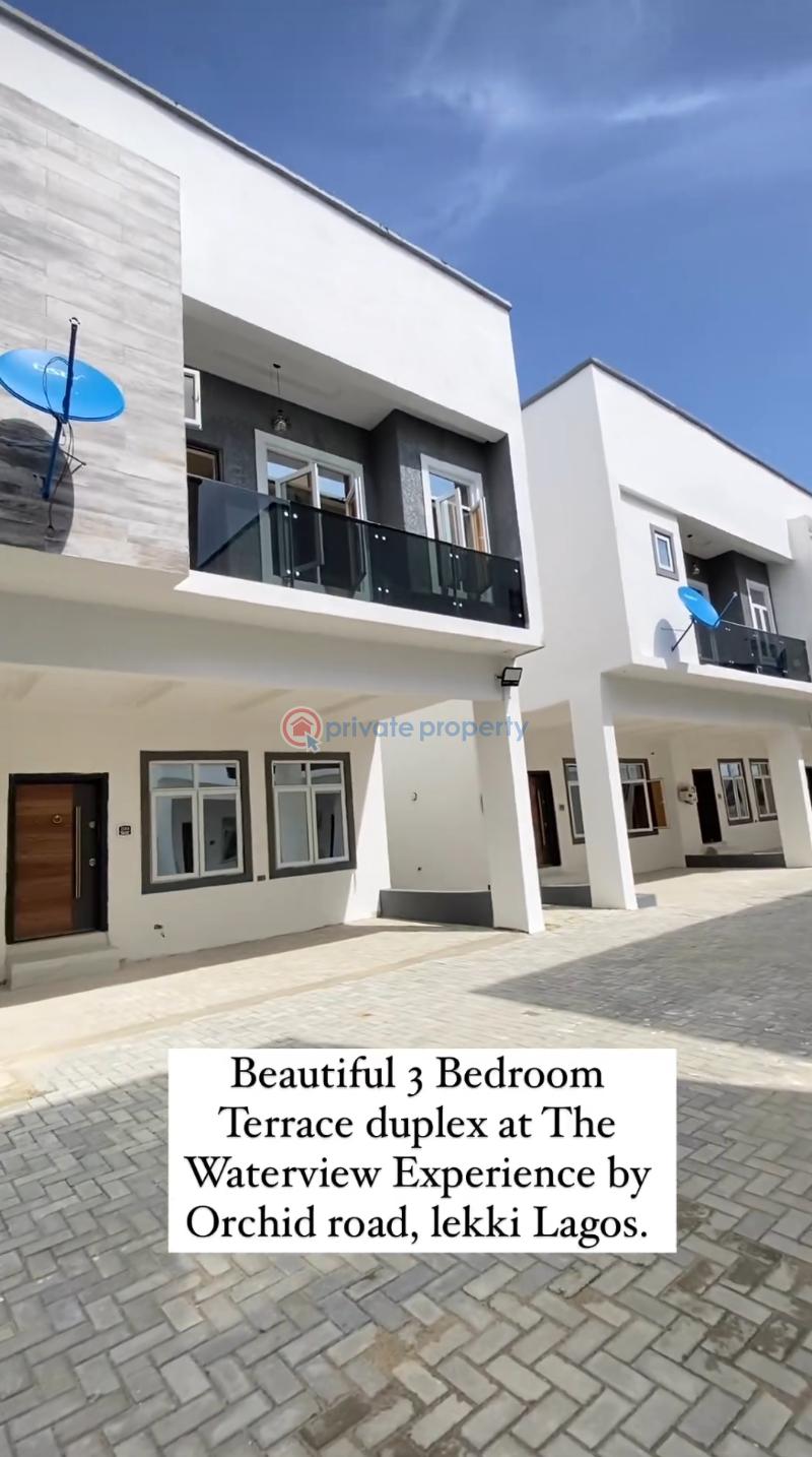 3 bedroom Terrace For Sale Orchid Road Water View Experience Lekki Lafiaji Lekki Lagos - 4