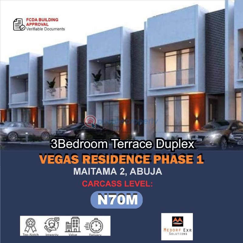 3 bedroom House For Sale Maitama 2, Abuja* Maitama Abuja Phase 1 
