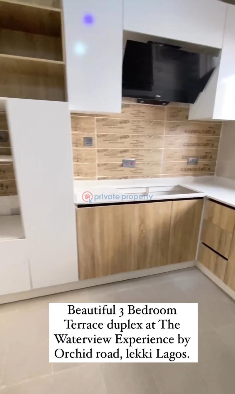 3 bedroom Terrace For Sale Orchid Road Water View Experience Lekki Lafiaji Lekki Lagos - 1