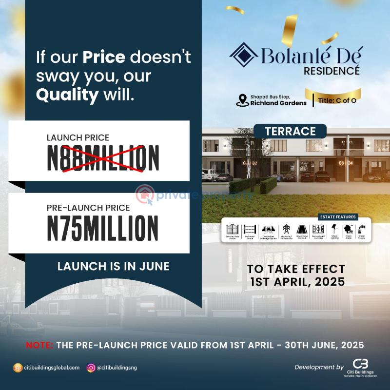 3 bedroom Semi detached Duplex For Sale Bogije , Shapati Lakowe Ajah Lagos - 0