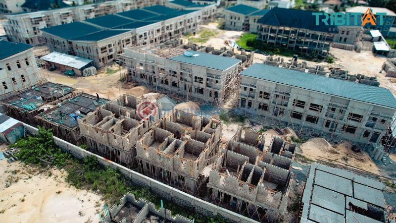 3 bedroom Terraced Duplex For Sale The Ambiance 2 Is Strategically Located Inside Moremi Scheme, Oko Ado Ajah, Behind Lagos Business School. Ado Ajah Lagos - 4