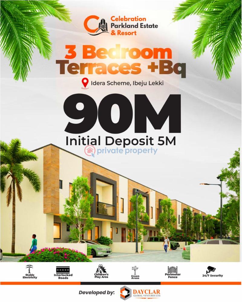 3 bedroom Terraced Duplex For Sale Idea Scheme Ibeju-Lekki Lagos - 0