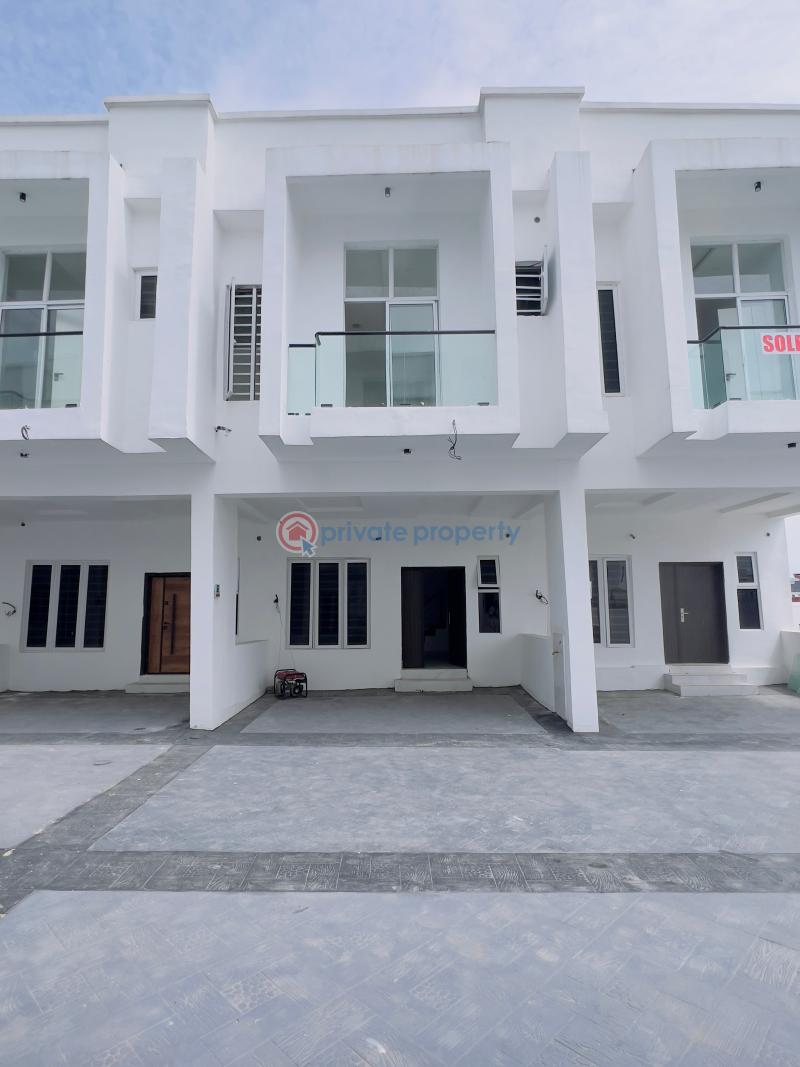 3  bedroom terrace duplex - 1 3 bedroom Terraced Duplex For Sale Off Orchid Road, Before The Roundabout Lafiaji Lekki Lagos - 1