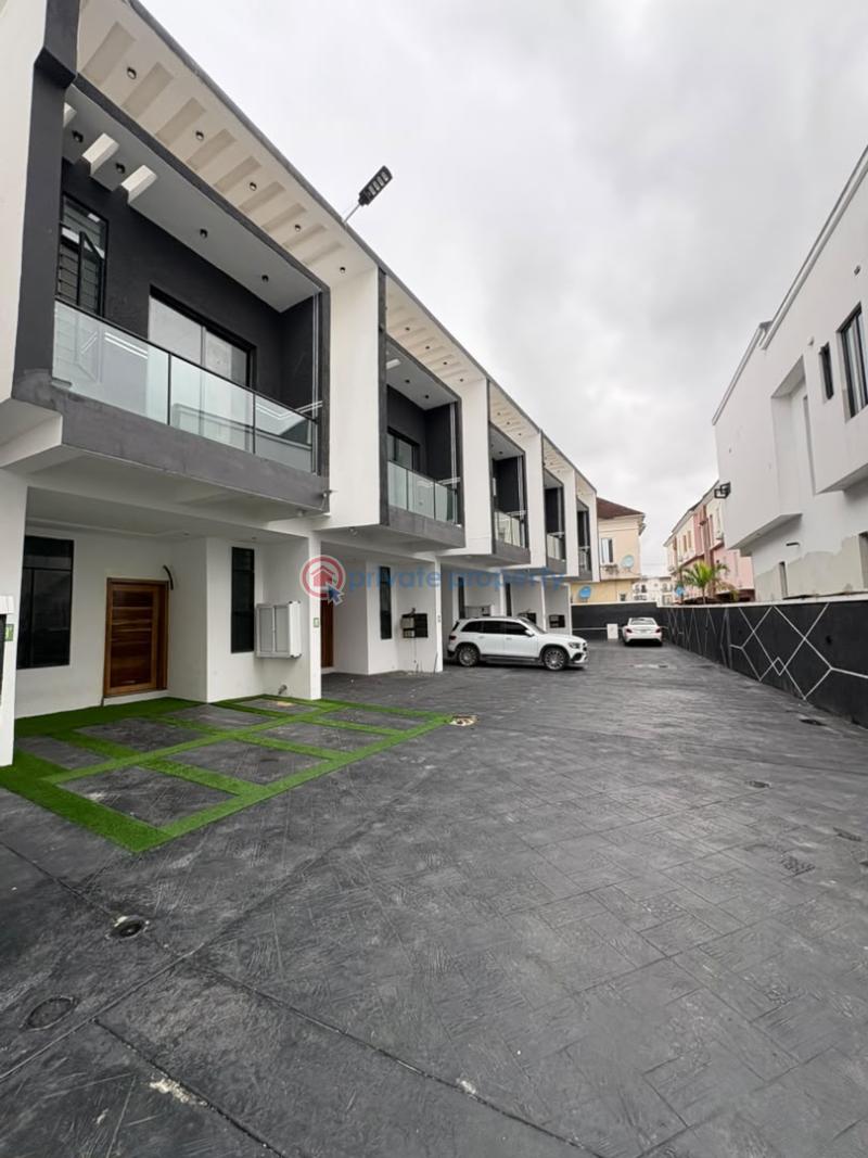 3 bedroom Terraced Duplex For Sale Chevron Drive Lekki Lagos - 1