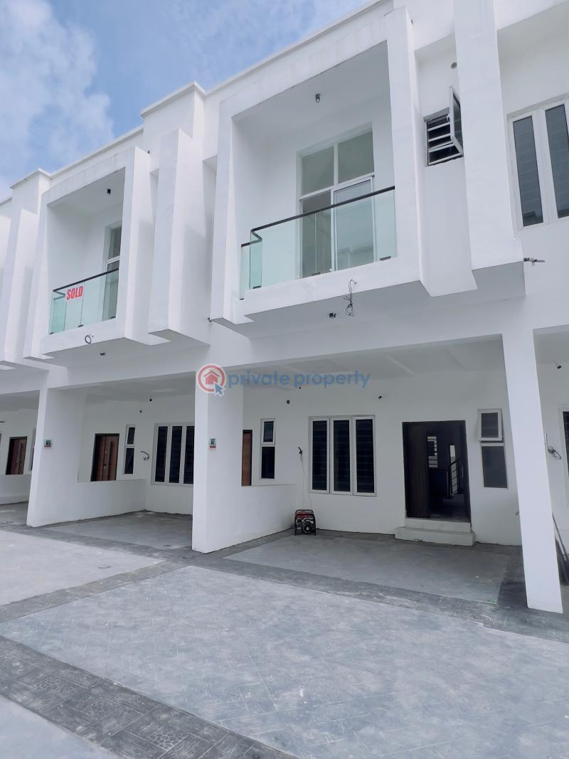 3  bedroom terrace duplex - 2 3 bedroom Terraced Duplex For Sale Off Orchid Road, Before The Roundabout Lafiaji Lekki Lagos - 2